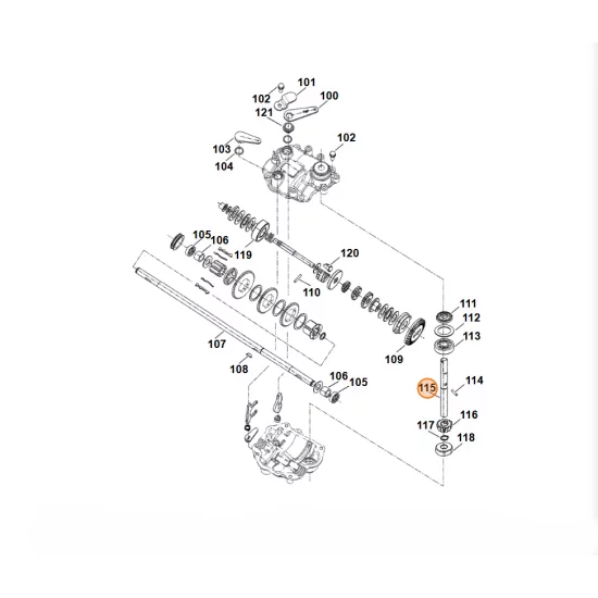 STIHL  Wałek napędowy 6105 642 2220